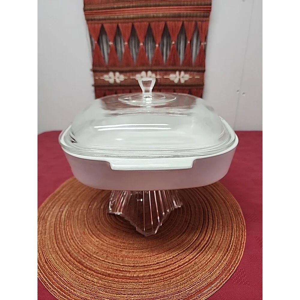 Vintage CorningWare Spice Of Life La Romarin 2.5 Quart Casserole W Lid A-10-B